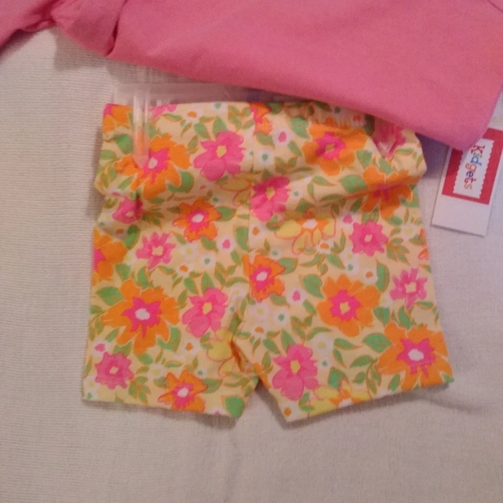 Brand new 18 months baby girls short outfit